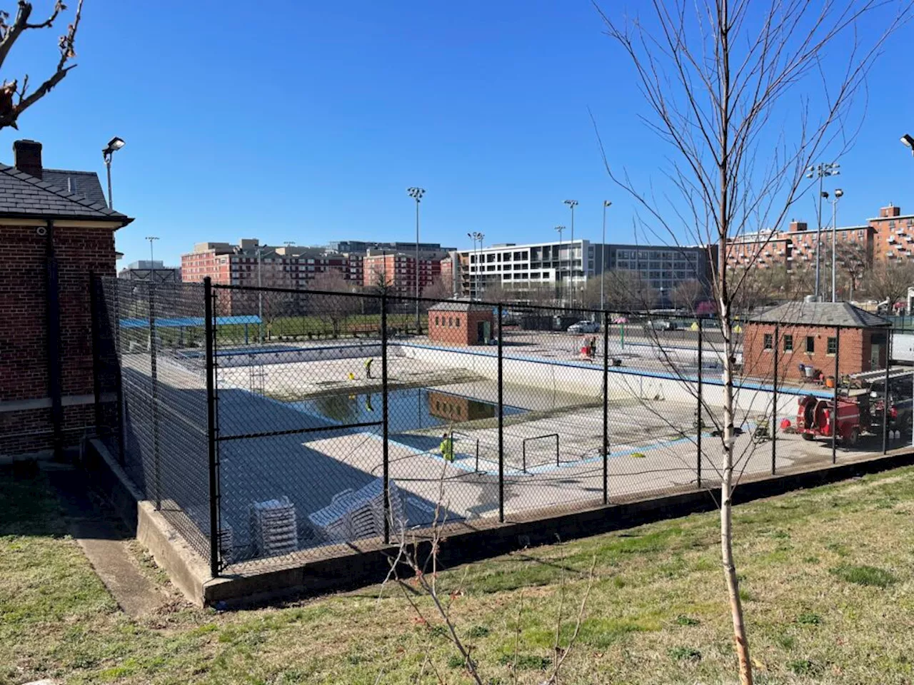 – Banneker Pool Getting Ready for ya!!