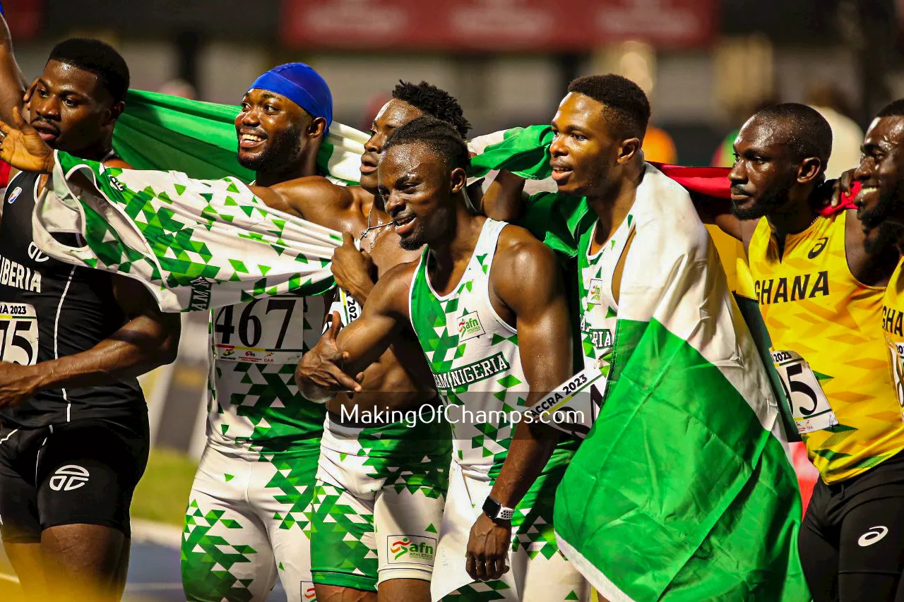 African Games: Nigeria’s relay teams dominate with double gold medal ahead of Ghana