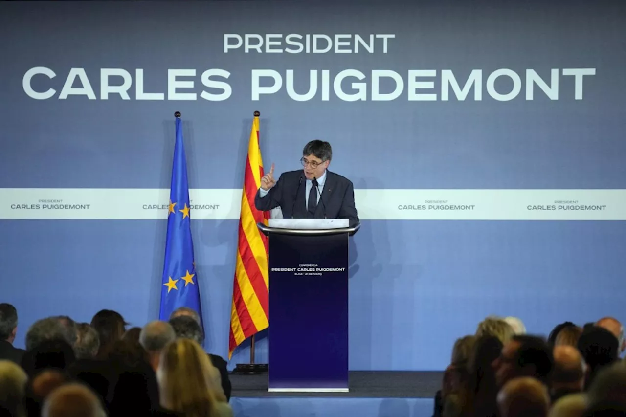 Puigdemont confirma que liderará la candidatura de Junts el 12M