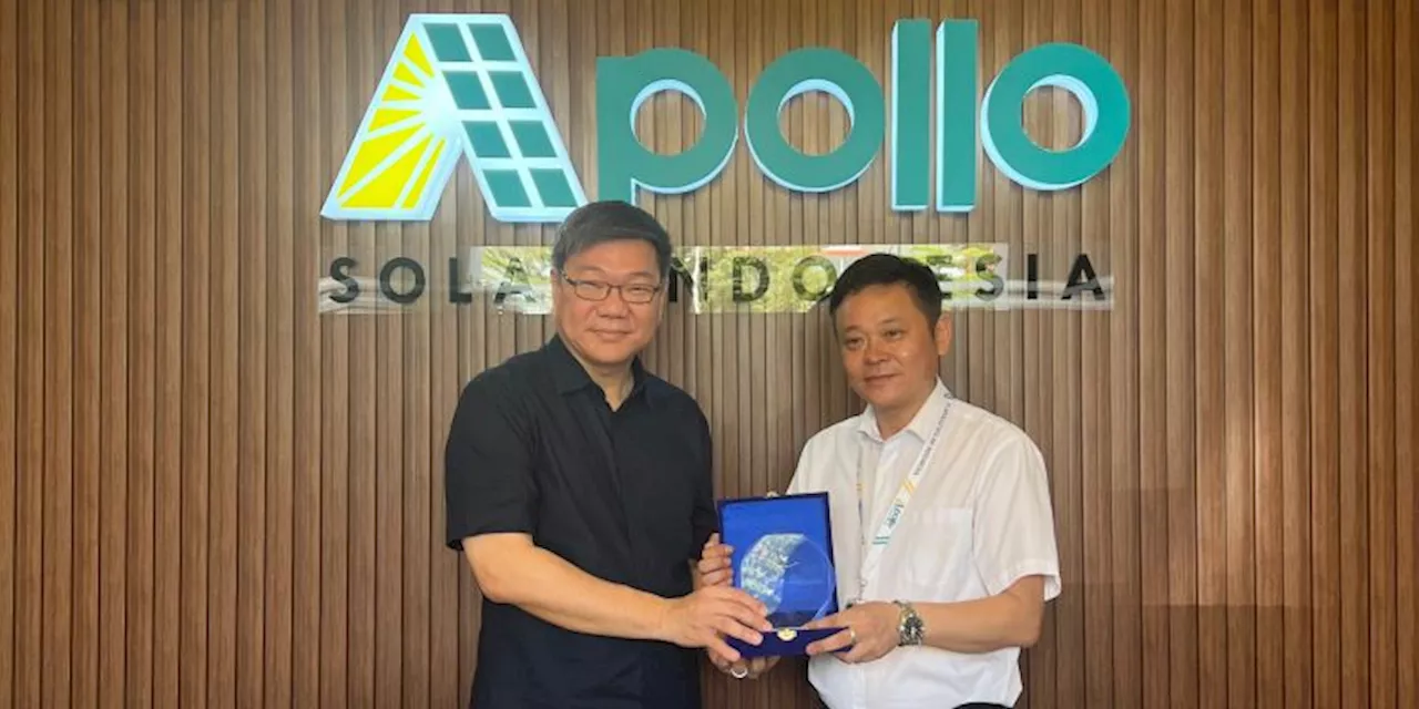 Dubes Singapura Apresiasi Dedikasi Apollo Solar Indonesia untuk Energi Ramah lingkungan