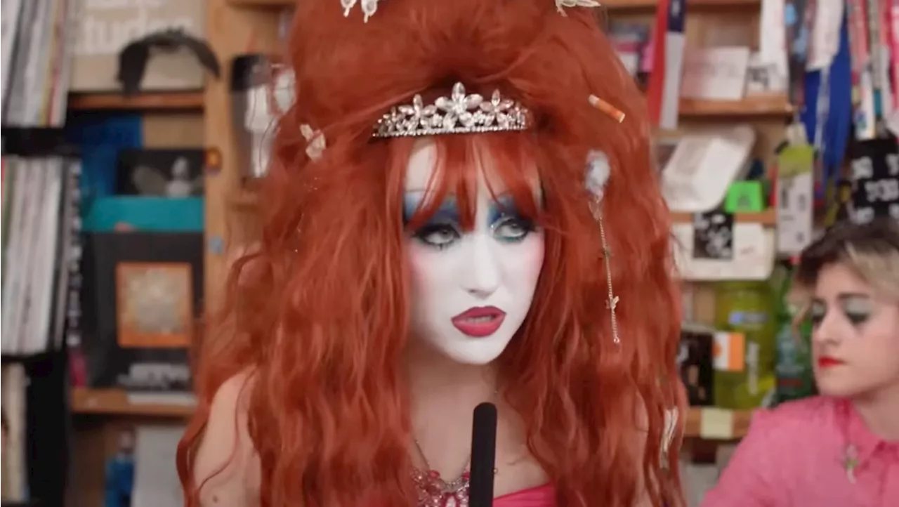 See Chappell Roan Transform NPR’s Tiny Desk Into a Drag Prom Fantasy