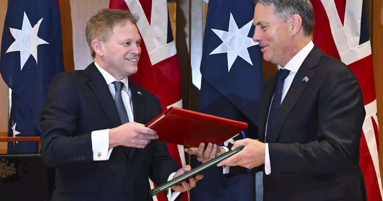 Australia and U.K. sign defense and security treaty to meet 'contemporary challenges'