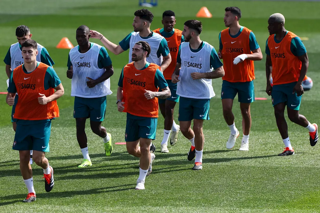 Portugal entra em campo contra a Suécia em preparação para o Euro 2024