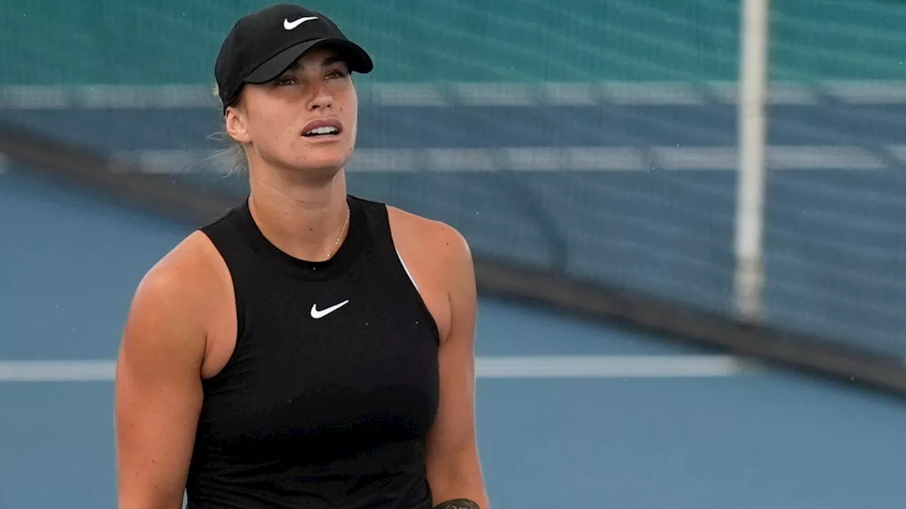 Aryna Sabalenka to open Friday's play at the Miami Open against Spain's Paula Badosa