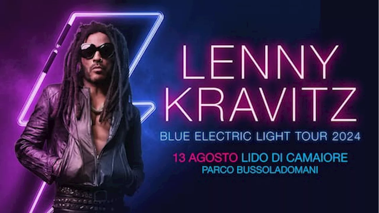 Lenny Kravitz, annunciato un nuovo concerto in Italia: sarà al Lido di Camaiore