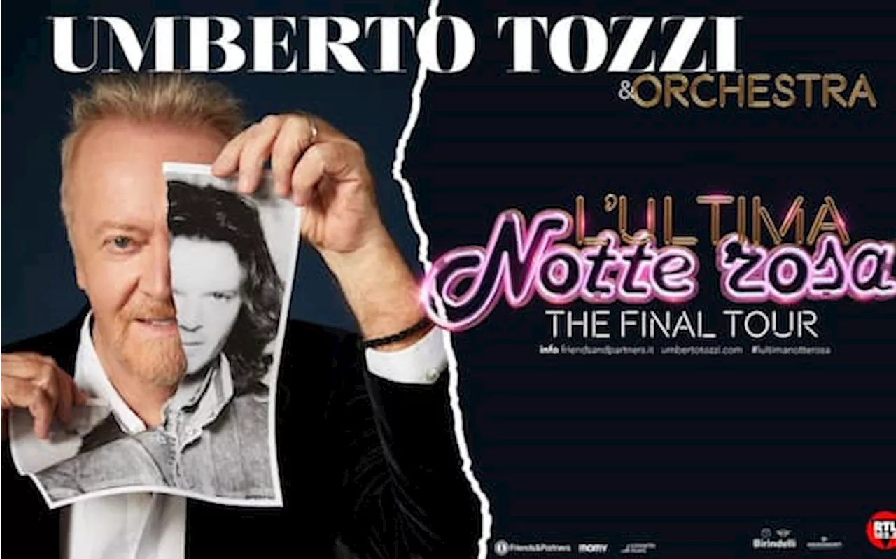 Umberto Tozzi, l'addio alle scene con tour mondiale. L'annuncio a sorpresa