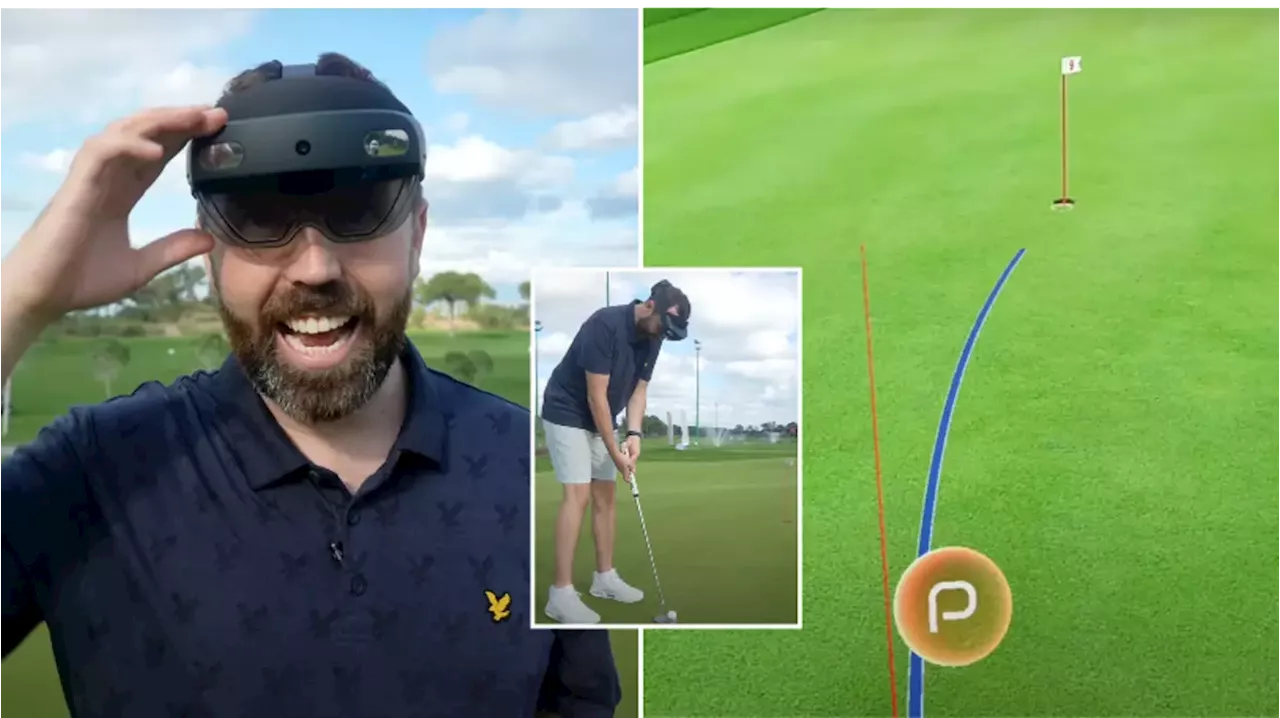 New AR golf glasses could be a game changer for players who struggle on the putting green