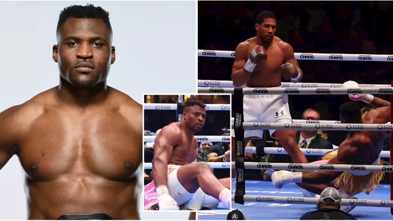 What Anthony Joshua told Francis Ngannou after devastating knockout in Saudi Arabia