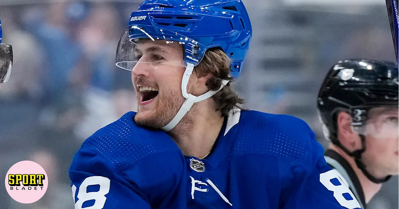 Nylander på väg mot 100 poäng