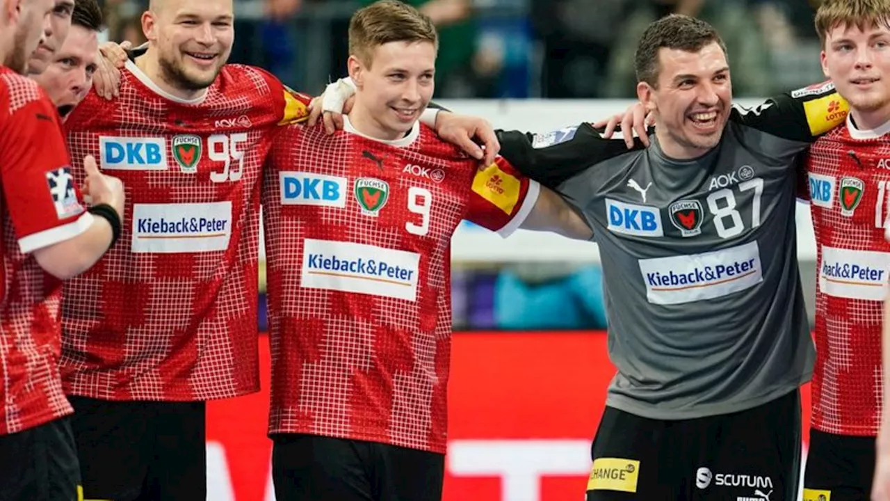 Handball-Bundesliga: Füchse verteidigen Spitze - Magdeburg mit Arbeitssieg