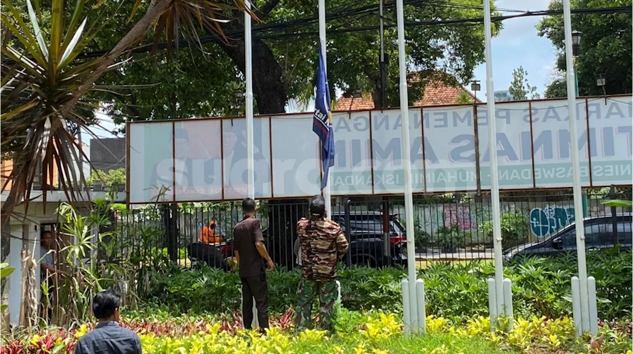 Respons Santai Kubu Surya Paloh Usai Relawan Turunkan Paksa Bendera Nasdem di Markas Timnas AMIN