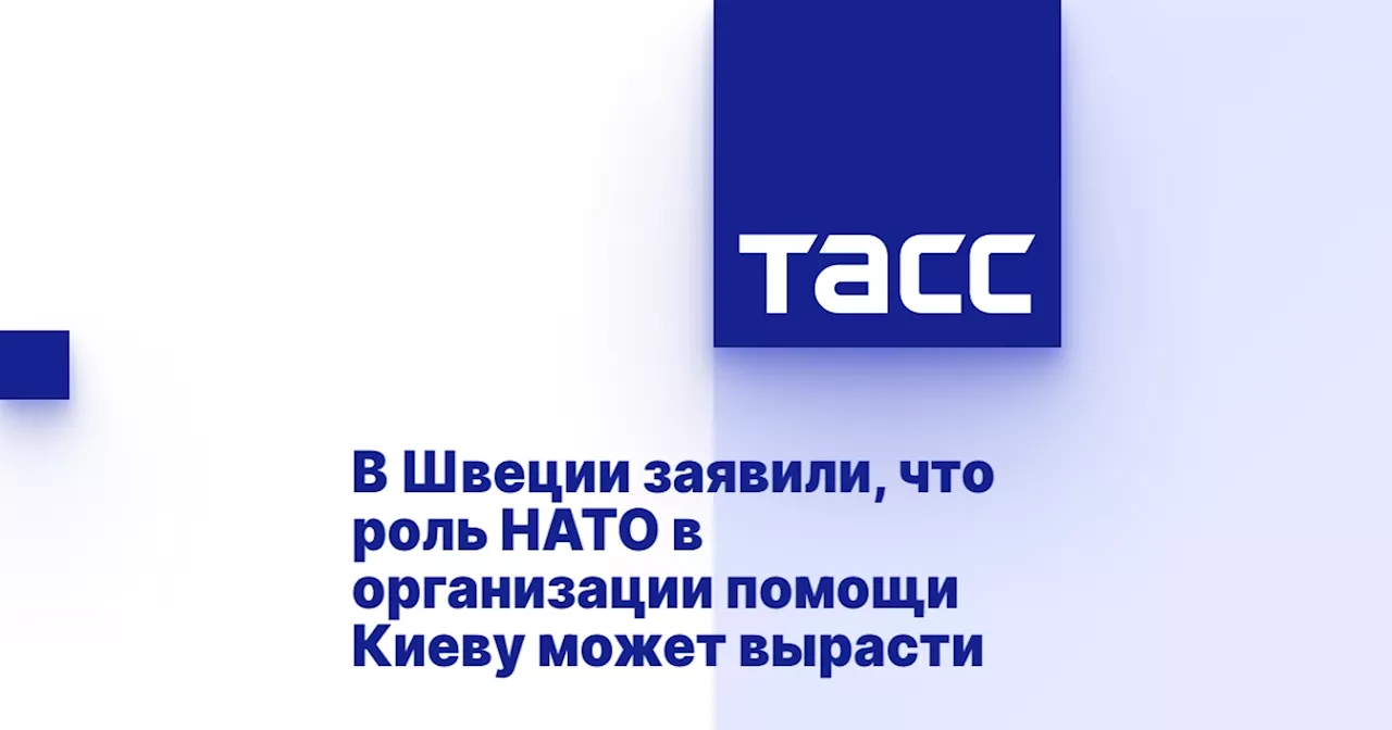 В Швеции заявили, что роль НАТО в организации помощи Киеву может вырасти