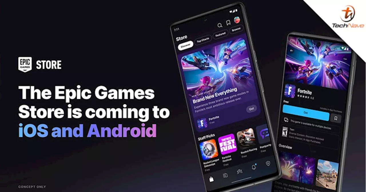 The Epic Games Store is coming to iOS and Android later this year