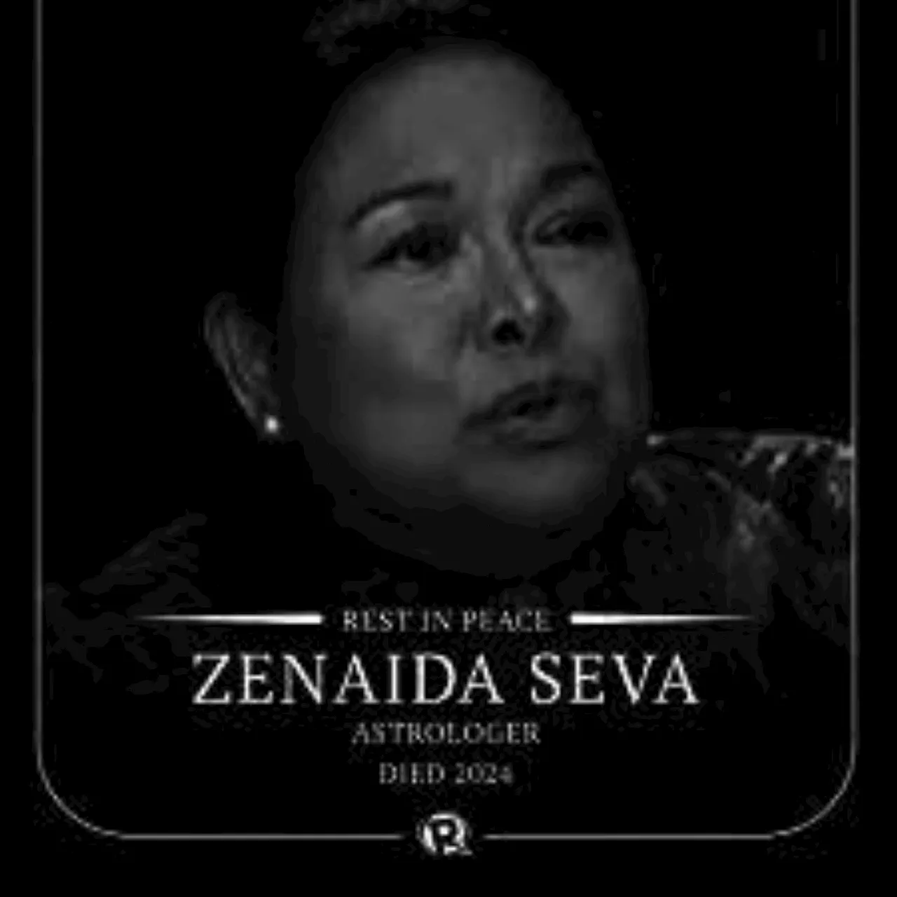 TV astrologer Zenaida Seva signs off