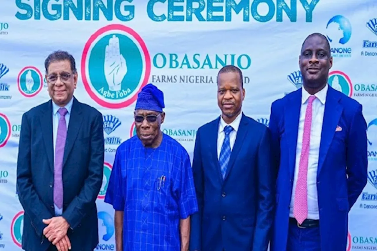 Fan Milk, Obasanjo Farms partner on dairy production