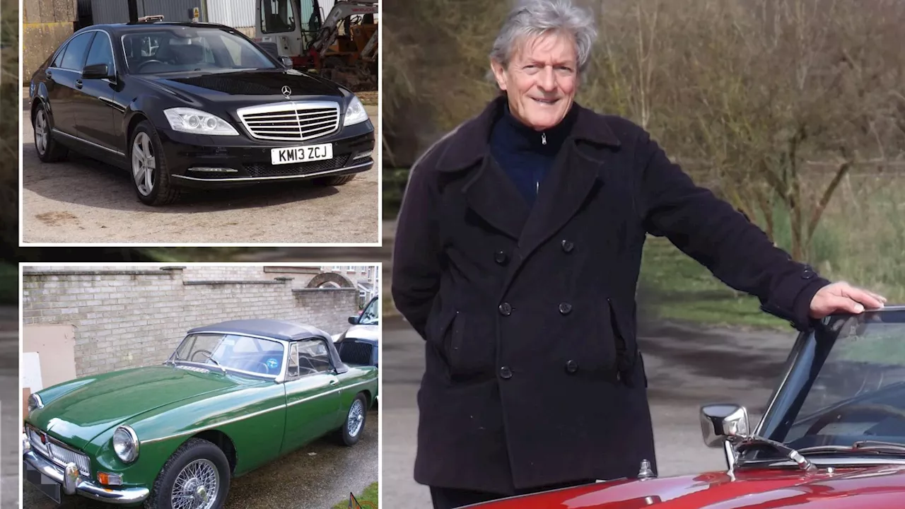 Inside Corrie star Nigel Havers’ stunning car collection including classy Mercedes & British classics...