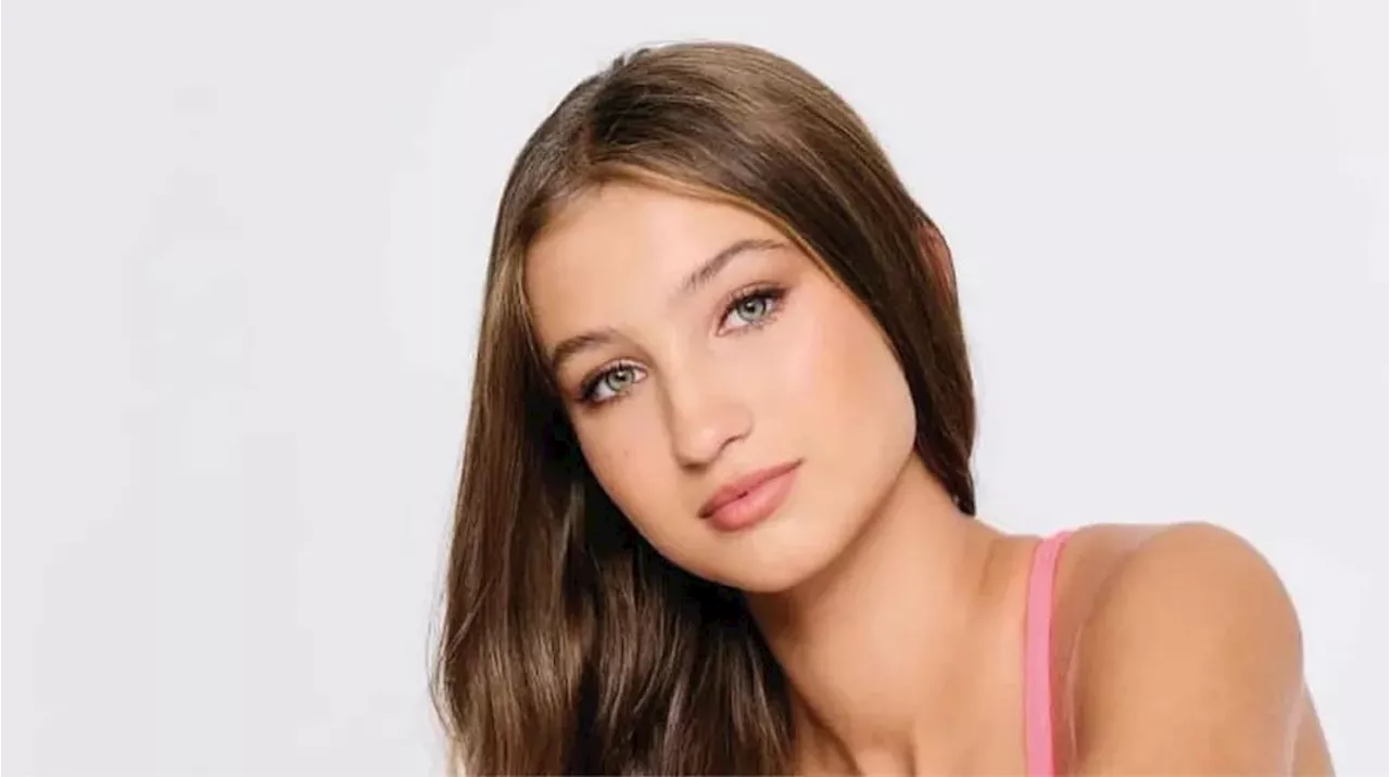 Indiana Cubero, la hija de Nicole Neumann, hizo su primera campaña profesional: “Hermosa como tu mamá“