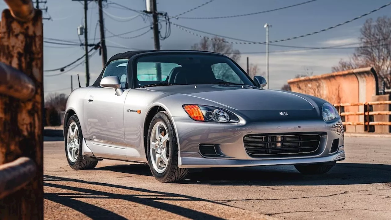 Auction finds: This mint Honda S2000 has under 1,530km on the clock