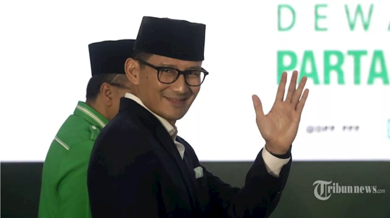 Ironi Sandiaga Uno: Gagal Jadi Cawapres, Gagal pula Bawa PPP Lolos Parlemen