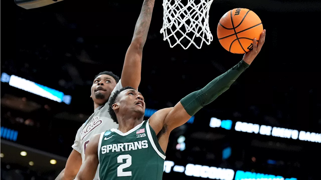 Izzo, Michigan State pick up another first-round win in March Madness, topping Mississippi State