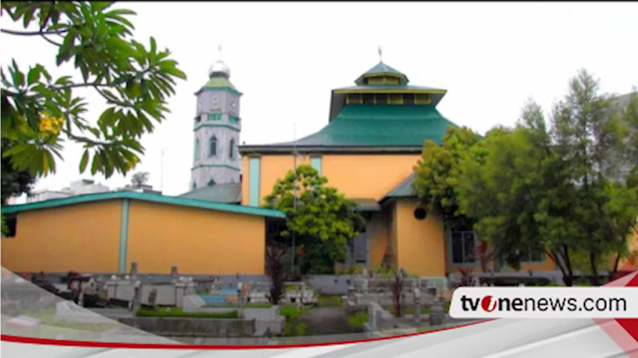 Berdiri Tahun 1874, Masjid Bengkok Medan Dibangun oleh Saudagar Keturunan Tionghoa