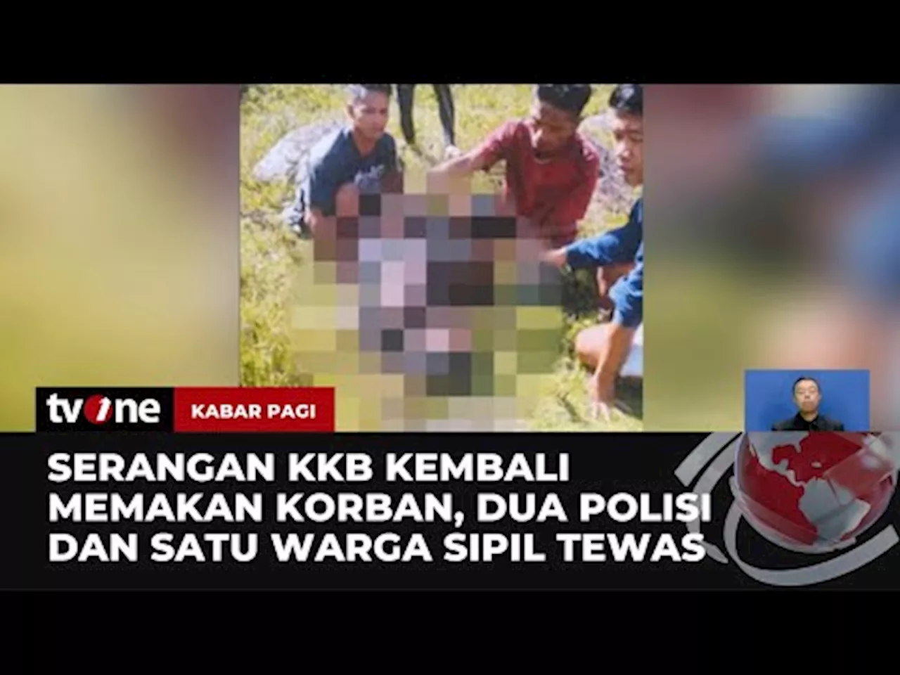 Dua Anggota Polisi dan Satu Warga Sipil Tewas Akibat Penyerangan KKB