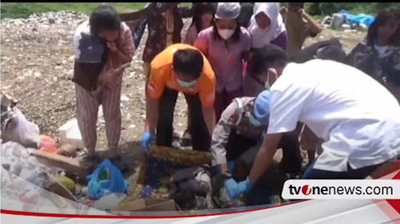 Warga Kolaka Digegerkan Penemuan Mayat Bayi Perempuan di Tempat Pembuangan Sampah