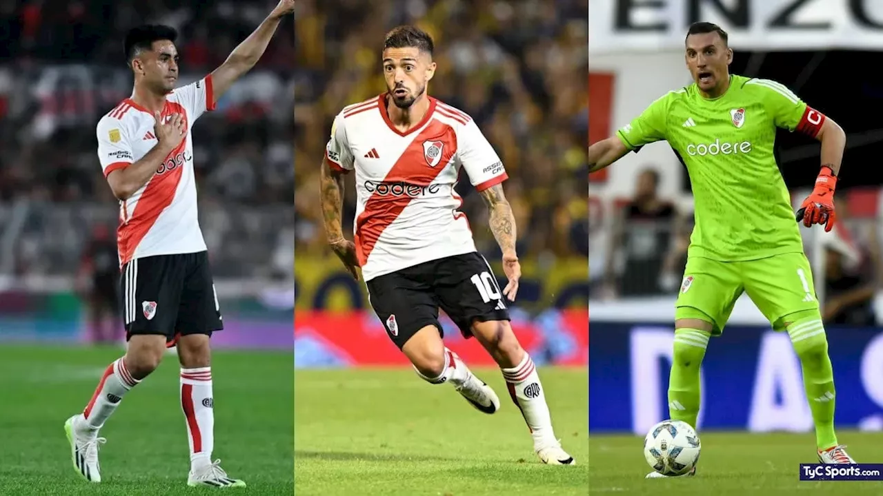 Armani y tres más: qué pasa con los otros contratos que se vencen en River