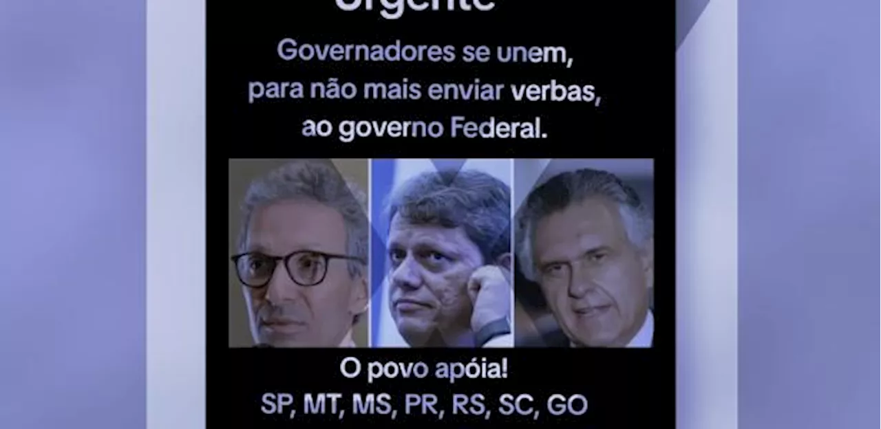 Estados só enviam verbas ao governo federal para o pagamento de dívidas