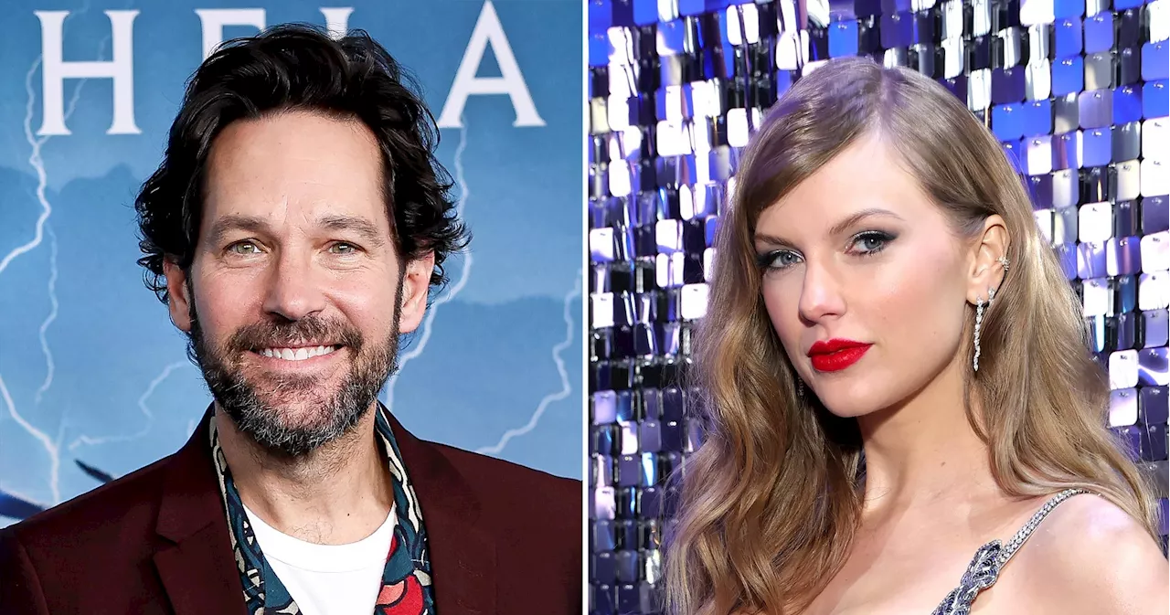 Paul Rudd Sings Taylor Swift's Praises and Names His Favorite Songs