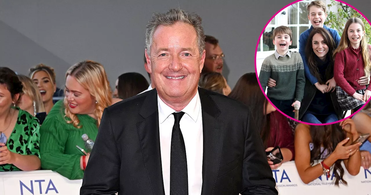 Piers Morgan Questions When Kate Middleton Mother's Day Pic Was Taken