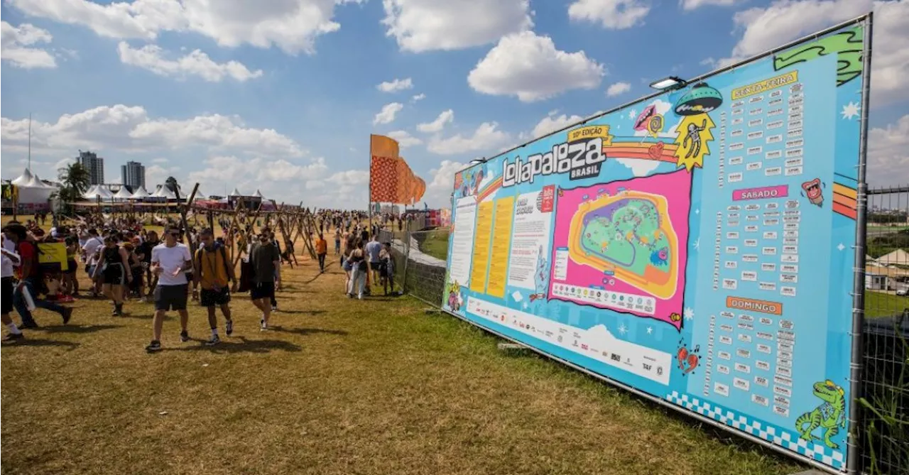 Lollapalooza 2024: confira a agenda completa de shows com dia e horário