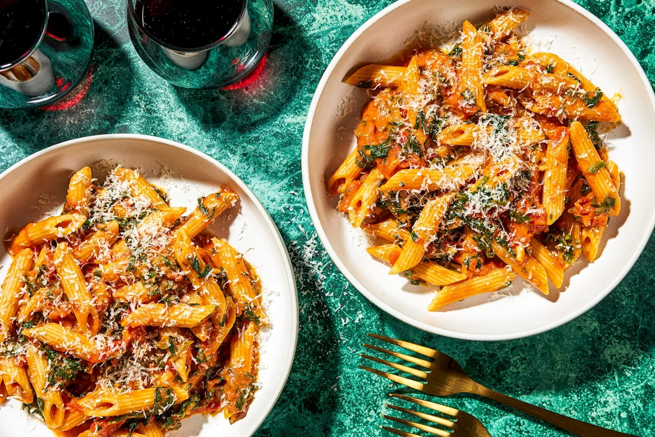 This penne with vodka sauce is simple and sensational