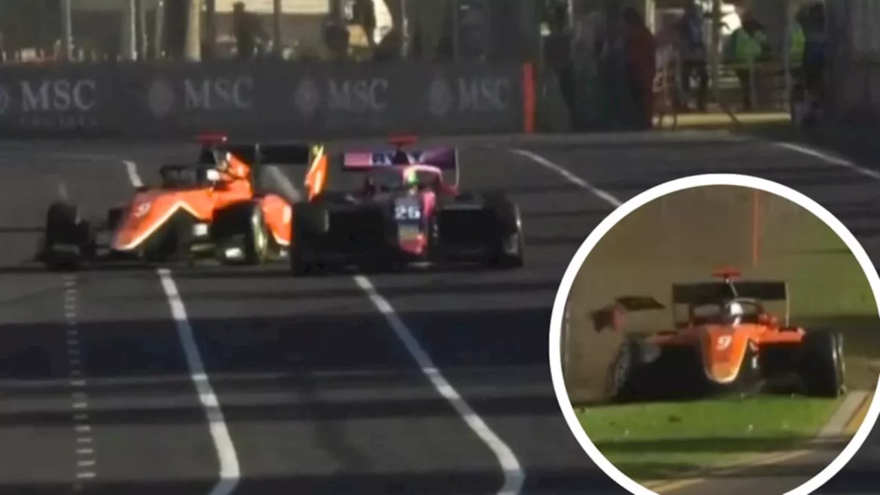 Nikola Tsolov’s ‘incredibly dangerous’ crash with Alex Dunne shocks Australian Grand Prix