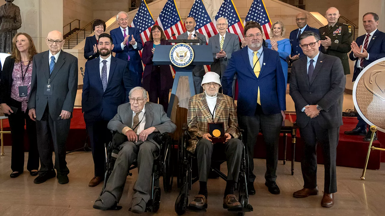 Ghost Army members who deceived Nazis with battlefield ruses in WWII given Congressional Gold Medal