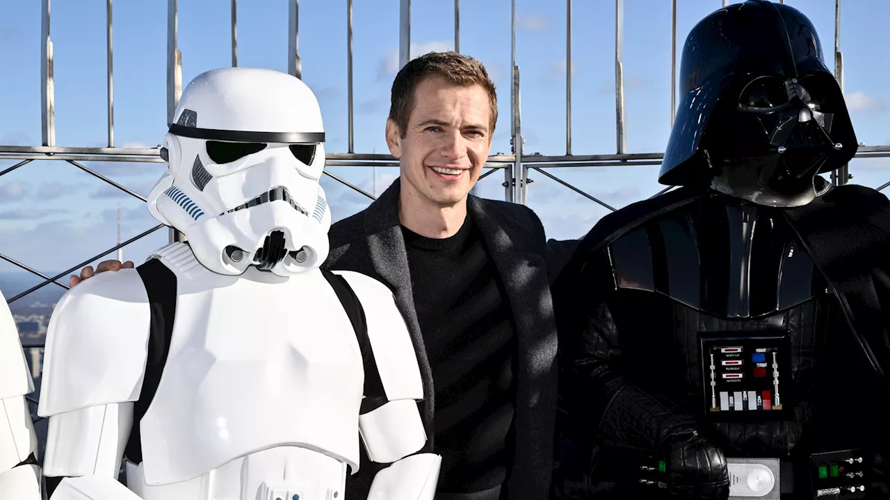 Hayden Christensen, Darth Vader kick off Empire State Building 'Star Wars' campaign