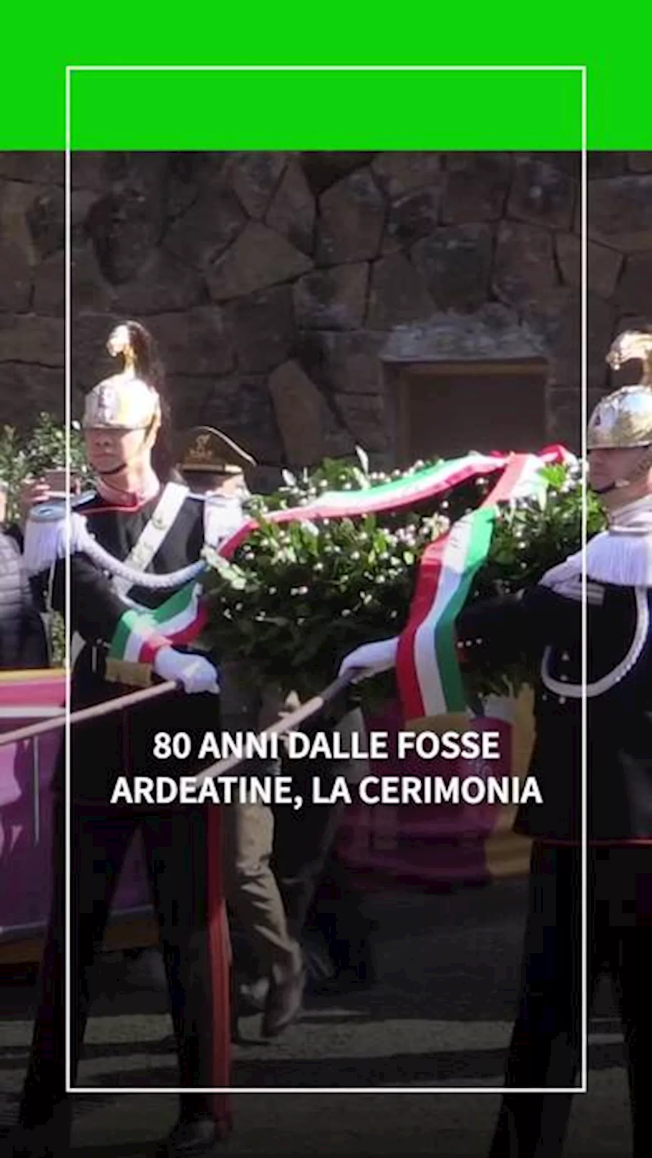 Fosse Ardeatine, Mattarella alla commemorazione a 80 anni dall'eccidio nazifascista