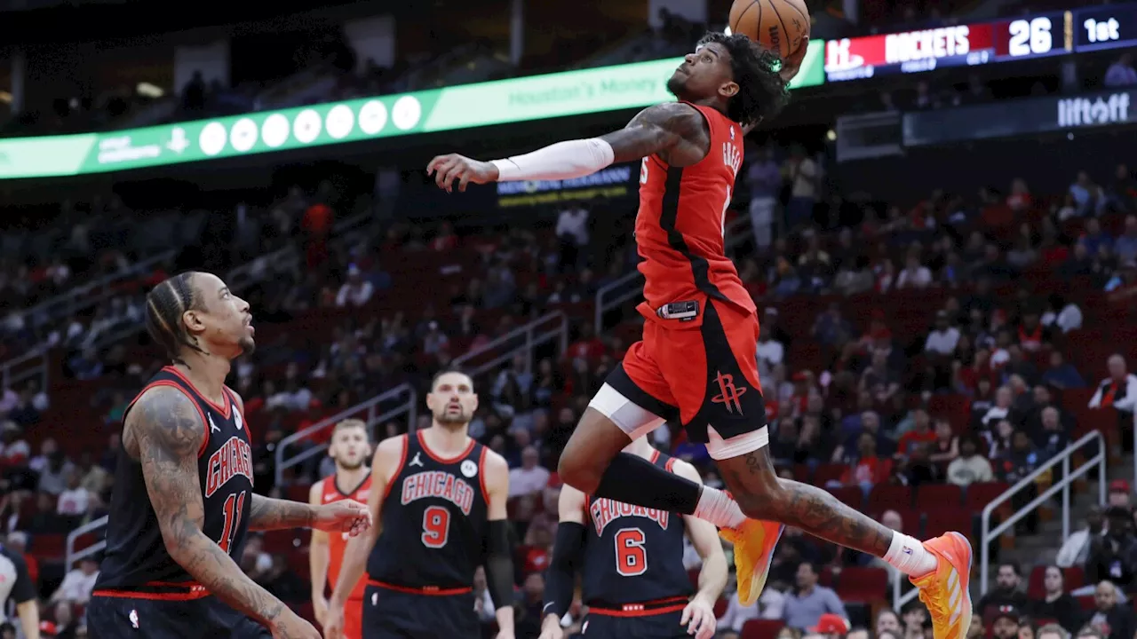 Jalen Green scores 26 points as Rockets win 7th straight, defeat Bulls 127-117