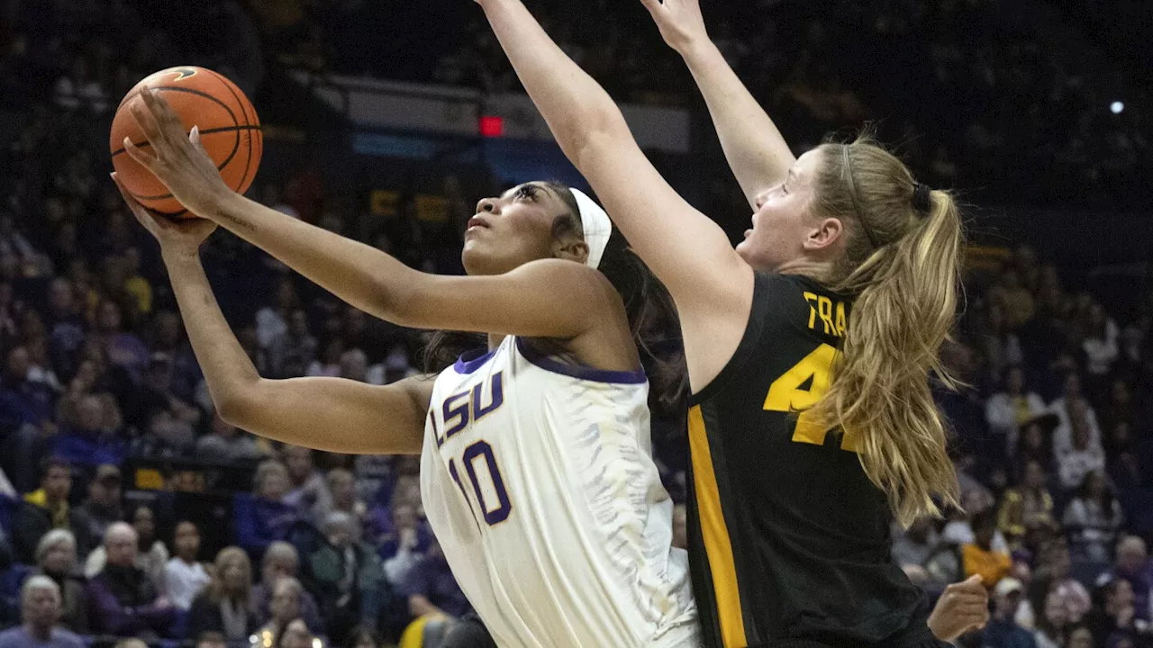 Reese, defending champs LSU open NCAA play vs. Rice; Louisville aims to end MTSU's winning streak