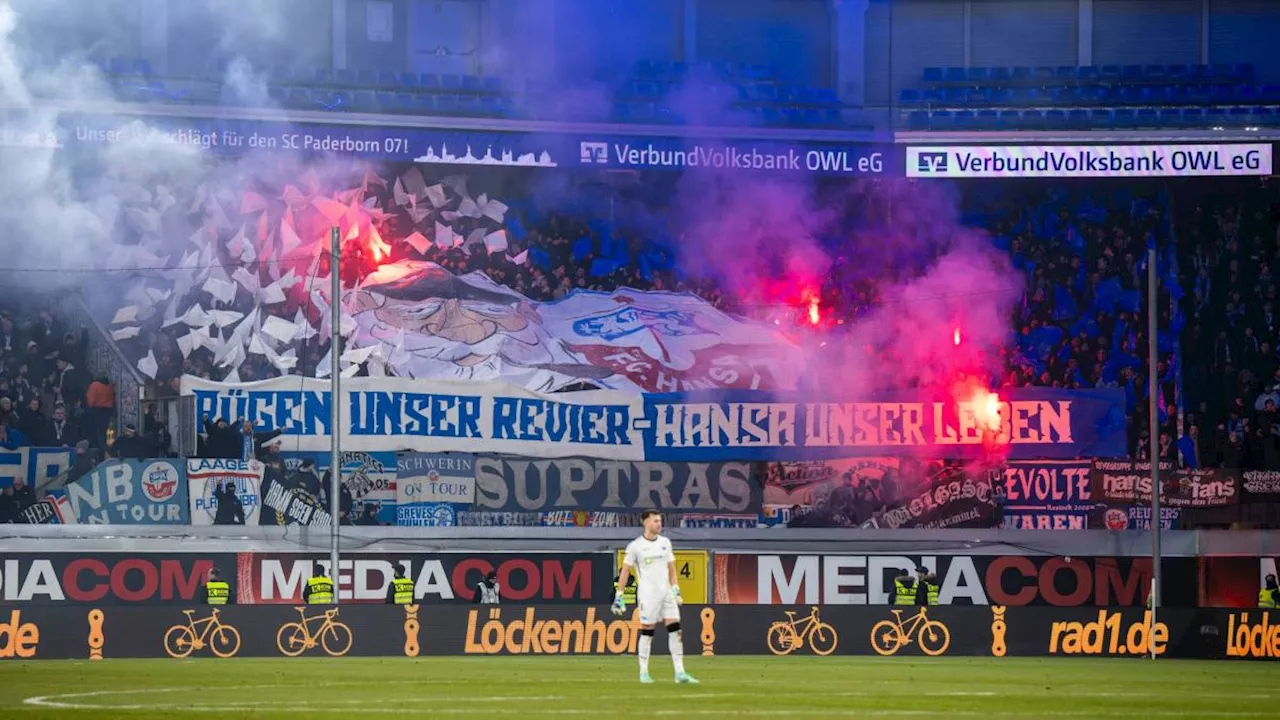 Fan-Vergehen: 238.000 Euro Geldstrafe für Hansa Rostock