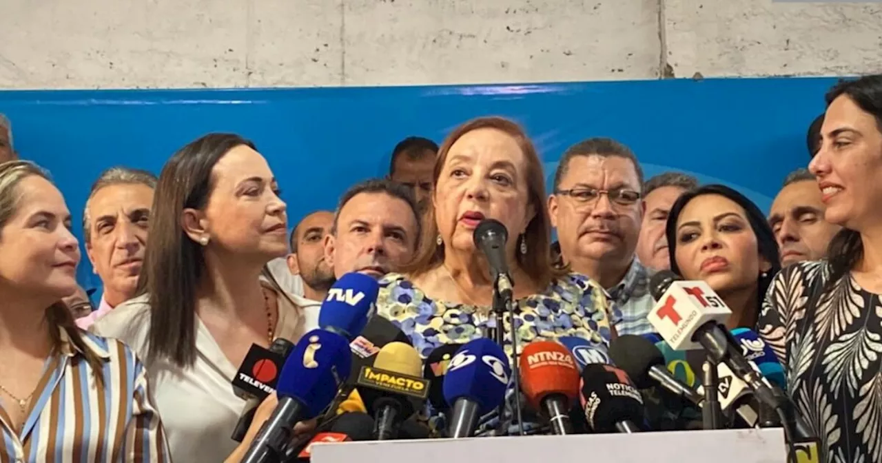 Corina Yoris es la nueva candidata presidencial en Venezuela en reemplazo de María Corina Machado