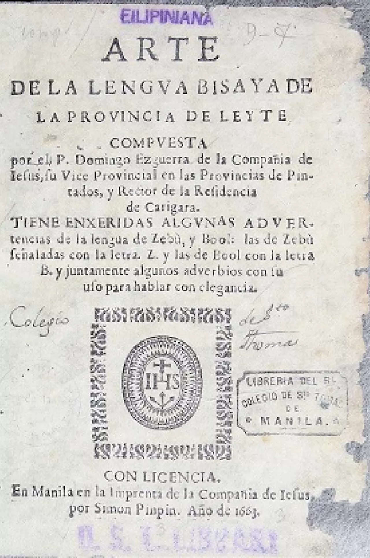 Instituto Cervantes features grammarian who helped preserve Filipino vernacular languages