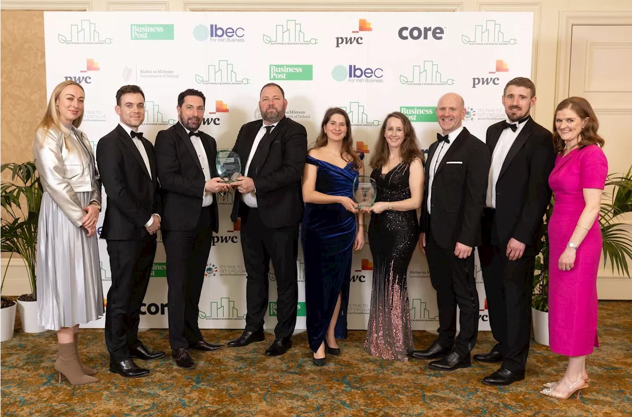 Winners recognised amid record entries for the PwC Business Post Sustainable Business Awards