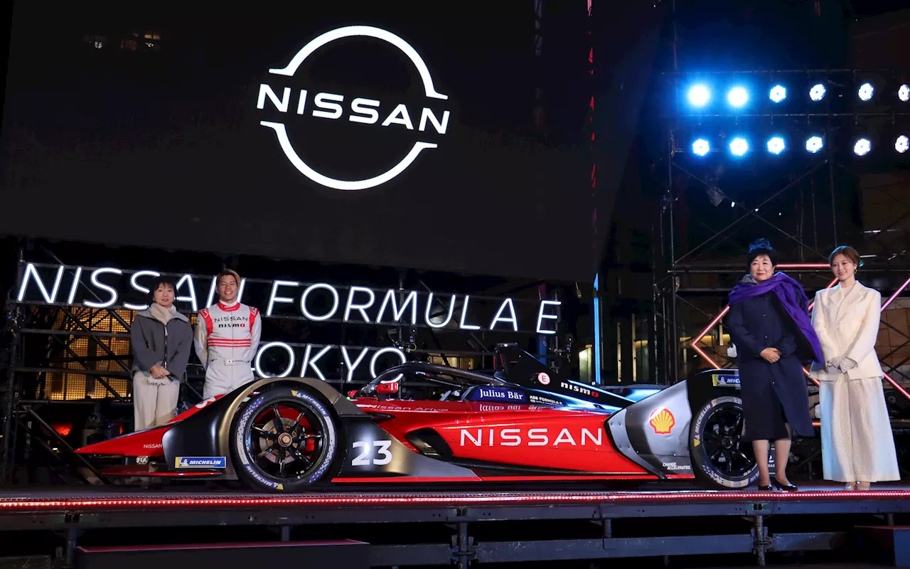 日産、フォーミュラE 東京大会を祝う特別イベント「NISSAN FORMULA E ROPPONGI CIRCUIT」開催 小池都知事や白石麻衣さんもゲスト出演