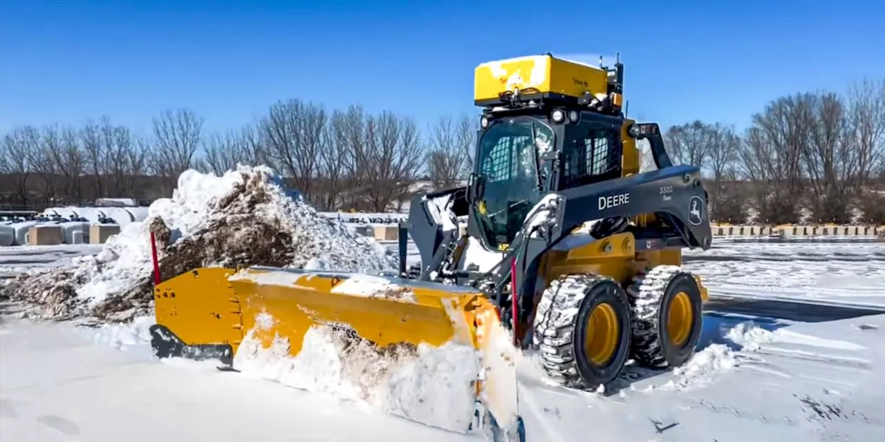 The World’s First Autonomous Snowplows Are in Service