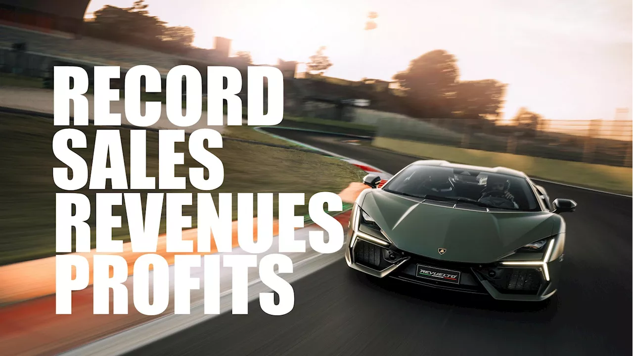 Lamborghini Broke Sales, Revenue, And Profit Records In 2023