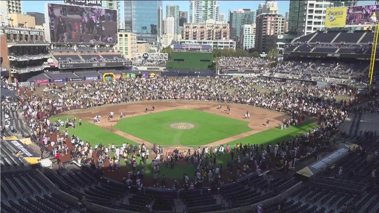 San Diego Padres cancel annual FanFest at Petco Park due to incoming storm