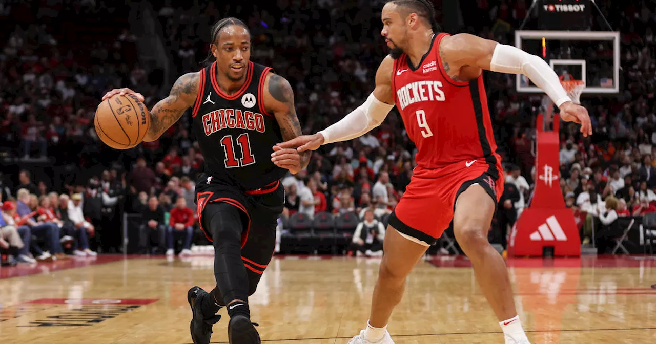 Bulls lose to Rockets, DeMar DeRozan and Houston's Dillon Brooks ejected