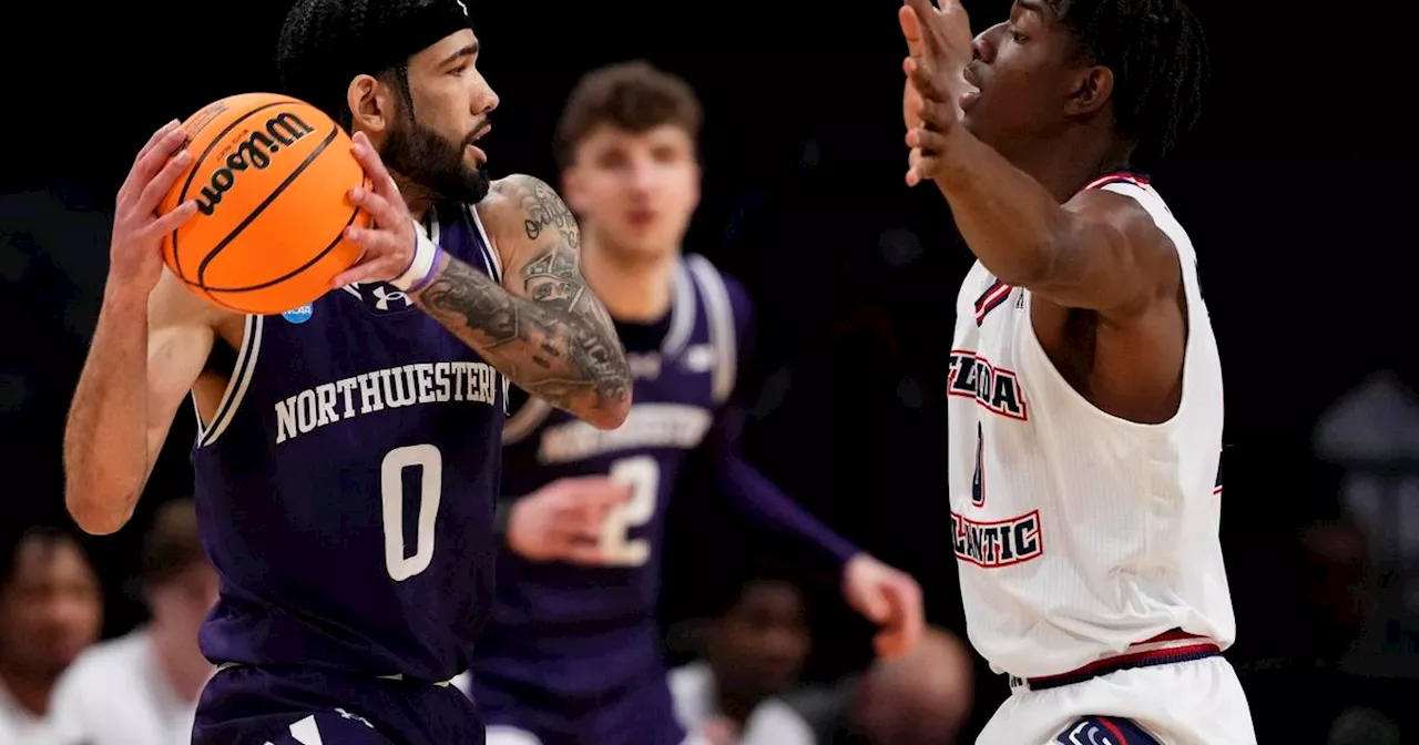 Northwestern beats Florida Atlantic 77-65 in March Madness OT