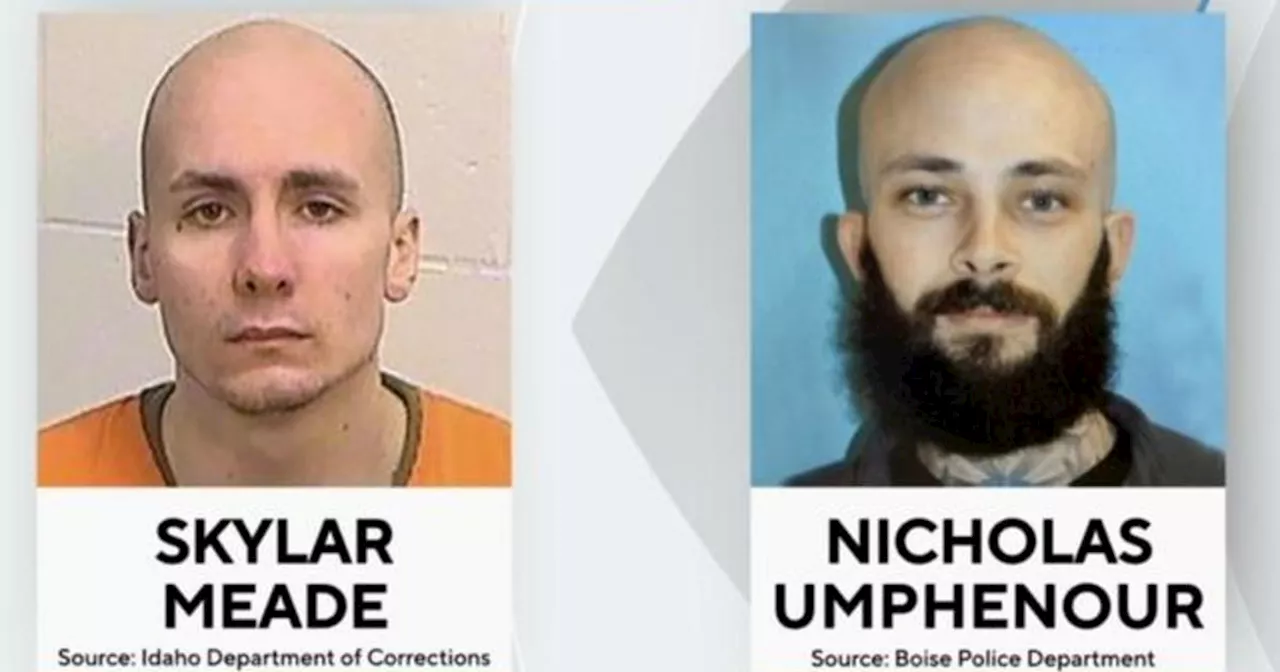 Escaped Inmate and Alleged Accomplice Arrested in Idaho After Manhunt